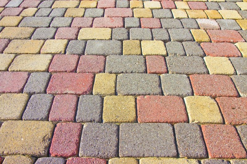 Color-Contrasted Pavers